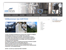 Tablet Screenshot of airtexx.de